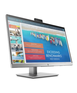 Monitor HP EliteDisplay E243d de 23,8" con webcam/IPS/Full HD/Vesa 100/Regulable/1 HDMI-DP-VGA