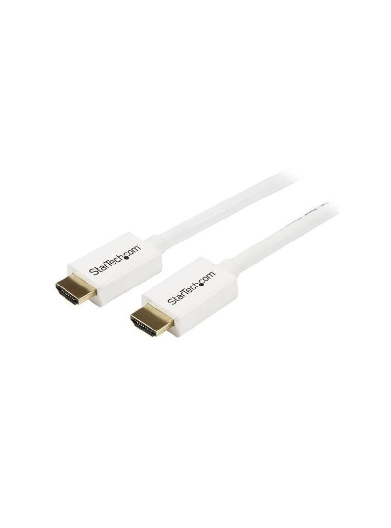 Cable StarTech HD3MM3MW de 3 m - HDMI a HDMI - Blanco