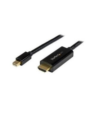 Cable StarTech MDP2HDMM1MB de 1m - 4K Mini DP a HDMI