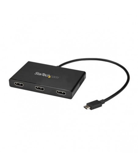 Adaptador StarTech MSTCDP123HD - Splitter USBC a 3 x HDMI Hub MST