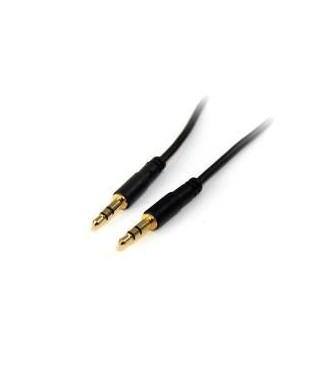 Cable StarTech MU10MMS de 3 m - Jack 3,5 mm a Jack 3,5 mm