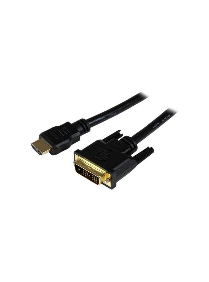 Cable StarTech HDDVIMM150CM de 1,50 m - HDMI a DVI-D (SL) 18+1 Pin