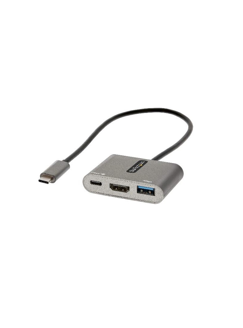Docking station StarTech - USB Tipo C a HDMI, Vídeo de 4K, PD de 100W, Pass Through