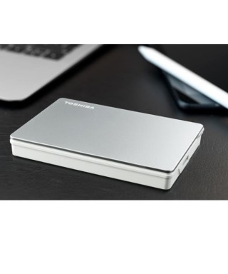 Disco duro externo Toshiba CANVIO FLEX HDD EXT 2TB SILVER - USB 3.2 Gen 1 - 2.50"