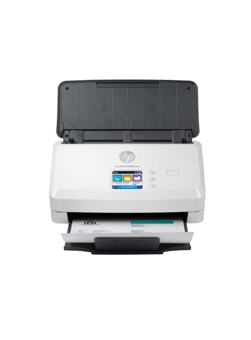 Escáner HP SCANJET PRO N4000 SNW1 DOBLE CARA A4 - ADF - RED