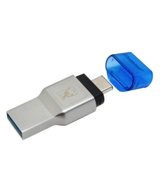 Lector de tarjetas de memoria Kingston MobileLite DUO 3C USB3.1+TypeC