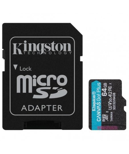 Tarjeta De Memoria Kingston SDCG3/64GB - Micro SD XC - 64 GB