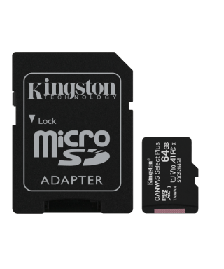 Tarjeta De Memoria Kingston SDCS2/64GB - Micro SD HC - 64 GB