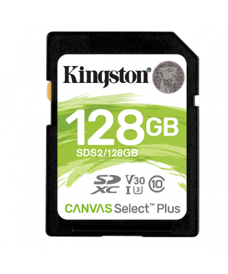 Tarjeta De Memoria Kingston SDS2/128GB - Secure Digital - 128 GB