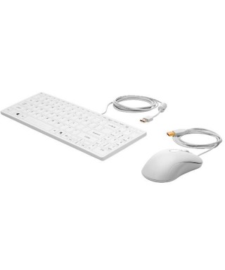 Teclado y ratón con cable USB HP Healthcare Edition - Blanco
