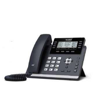 Teléfono IP Yealink T43U Teléfono avanzado 12 cuentas SIP, CON PoE, SIN PSU