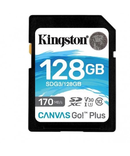 Tarjeta De Memoria Kingston SDG3/128GB - SDXC/SDHC - 128GB