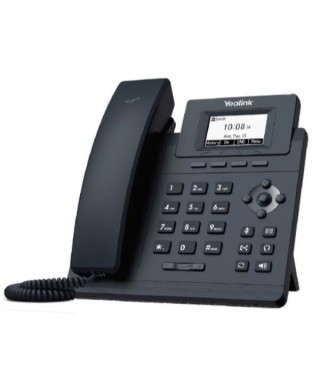 Teléfono IP Yealink T30 1 cuenta SIP, SIN PoE, CON PSU