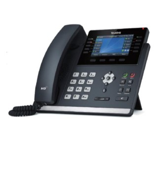 Teléfono IP Yealink T46U - 16 cuentas SIP, CON PoE, SIN PSU