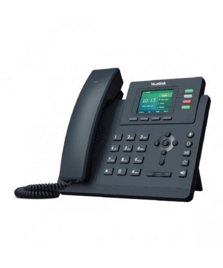 Teléfono IP Yealink T33P - 4 cuentas SIP, CON PoE, SIN PSU