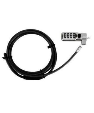 Cable de seguridad Targus DEFCON COMPACT - Candado de combinación - 198 cm