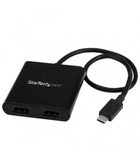 Divisor StarTech MSTCDP122HD - Hub MST USB-C a HDMI de 2 Puertos USB Tipo C