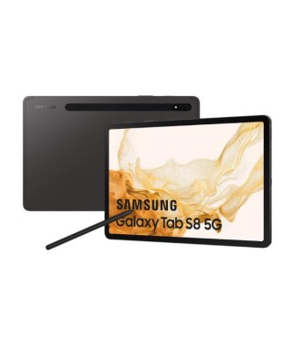 Tablet Samsung GALAXY TAB S8 5G de 11" - Nano SIM - Android 12 - 8GB - 128GB CON S-PEN