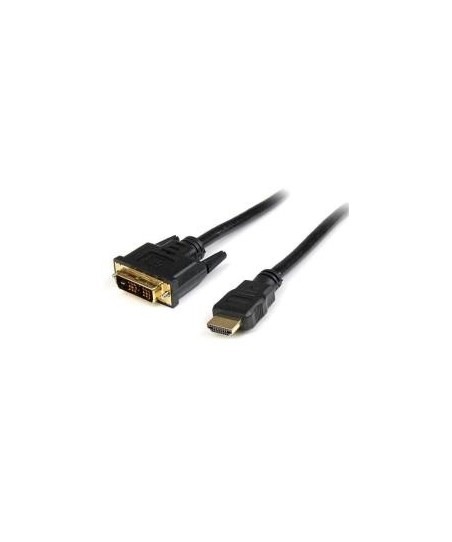 Cable StarTech HDDVIMM1M de 1 m - HDMI a DVI-D (SL) 18+1 Pin