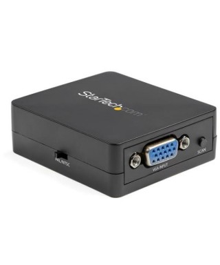 Conversor StarTech VGA2VID2 de Vídeo VGA a RCA y S-Video Alimentado por USB