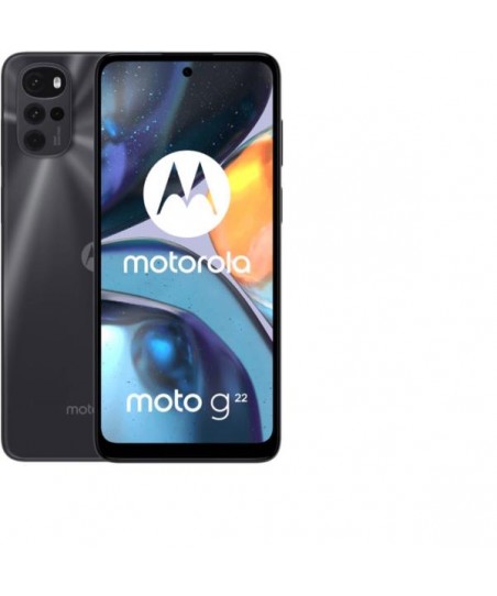 Smartphone Motorola G22 de 6,5" - 4GB - 64GB - ECO BLACK