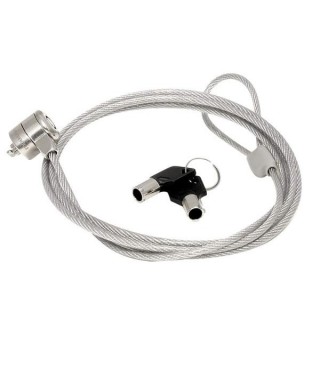 Cable de seguridad Mobilis BASIC SECURITY LOCK KEY - GREY - Candado con llave - 180 cm