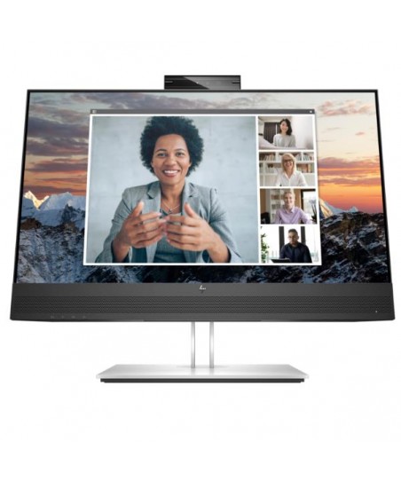 Monitor HP E24m G4 de 23,8" con webcam/IPS/Full HD/Regulable/Multimedia/1 HDMI-DP