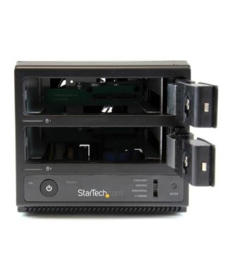 Caja USB 3.0 StarTech S352BU33RER - UASP eSATA de 2 Bahias 3.5 SATA III Hot Swap