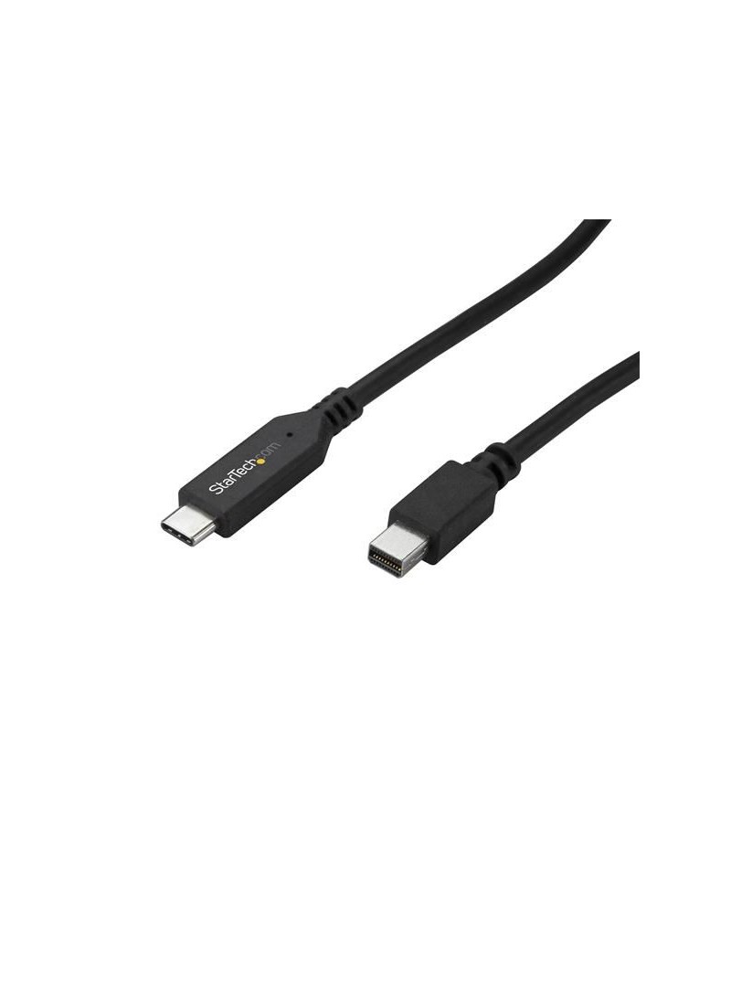 Cable Adaptador StarTech CDP2MDPMM6B de 1,8m de USB-C a Mini DisplayPort 4K 60Hz Negro