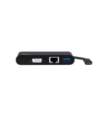 Replicador USB-C para Portatil StarTech Docking Station VGA GbE
