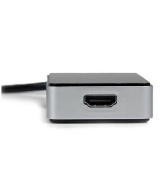 Adaptador StarTech de USB 3.0 a HDMI con Puerto para Concentrador USB