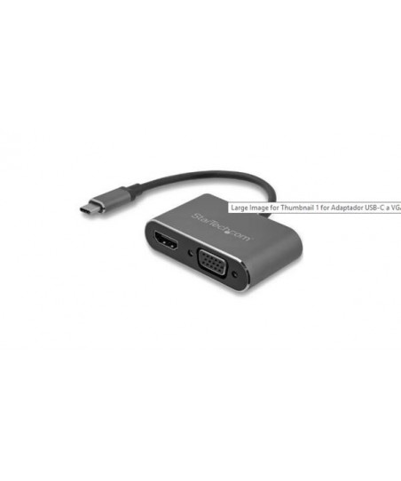 Adaptador StarTech CDP2HDVGA de USB-C a VGA HDMI