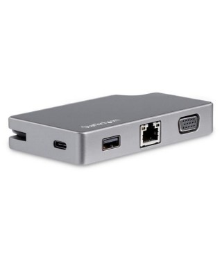 Dock Station StarTech - USB-C 4K PD 95W HDMI VGA GbE Win Mac Chrome