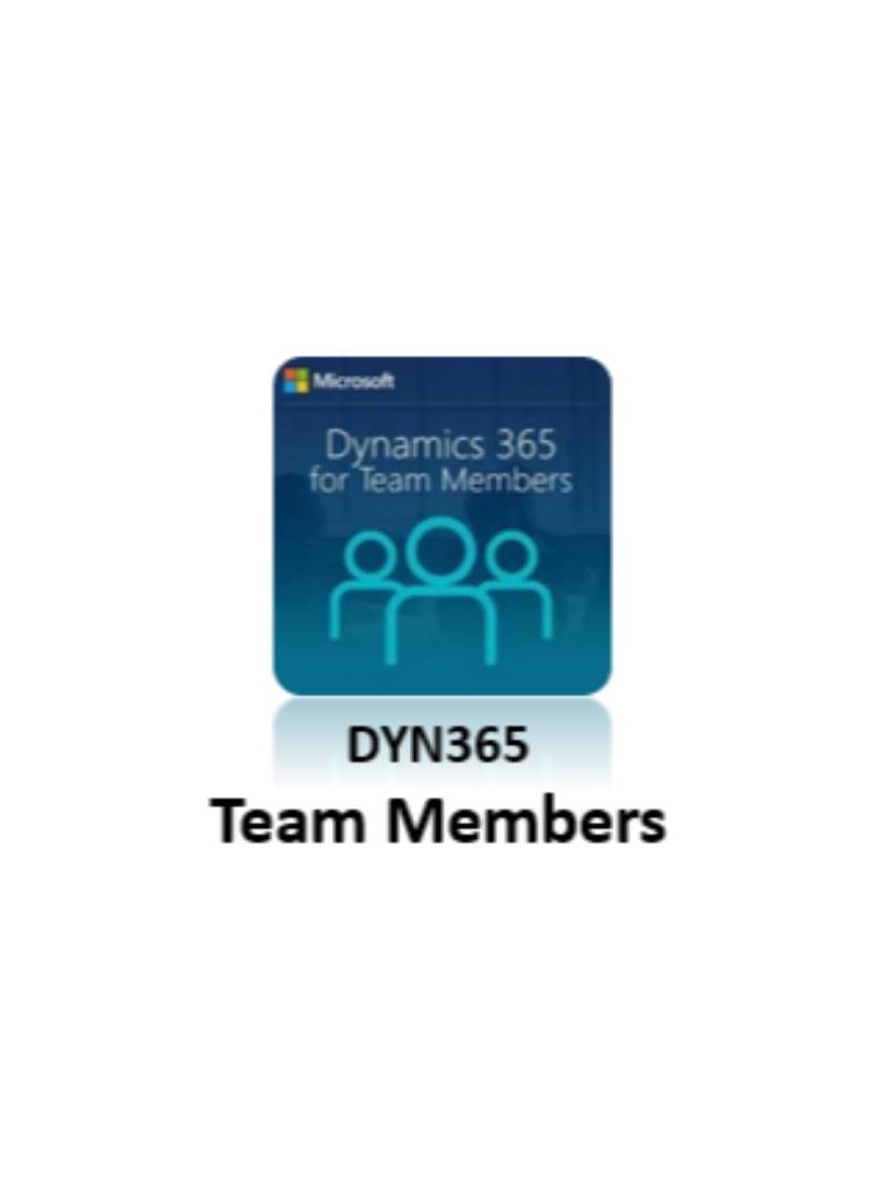 Dynamics 365 Team Members cuota mensual