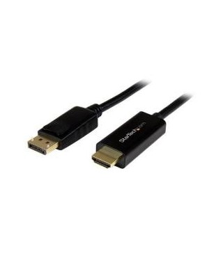 Cable StarTech DP2HDMM2MB de 2m de DisplayPort a HDMI - 4K