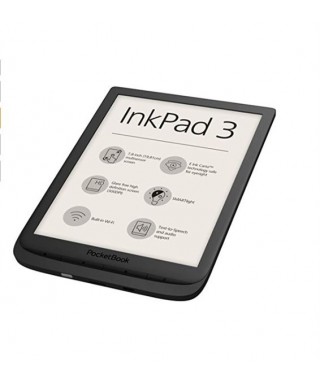 E-Book POCKETBOOK INKPAD 3 BLACK de 7,80" táctil de 8GB