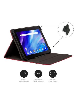 Funda Universal para Tablet de 9,7" a 10.5" - Rojo de la marca nilox