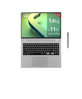 Portátil LG 16T90Q-G.AA79B de 16" táctil/Core i7-1280P/8GB/1TB SSD/W11H