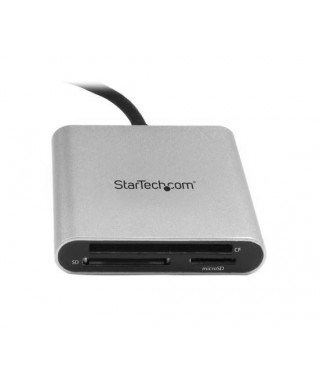 Lector de tarjetas de memoria externo Startech USB-C de SD CF MicroSD