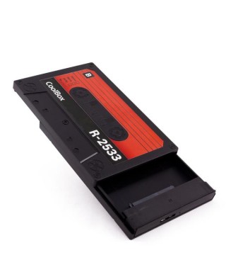 Carcasa vacía para Disco Duro Coolbox - HDD 2.5 SCA2533 RETRO USB 3.0