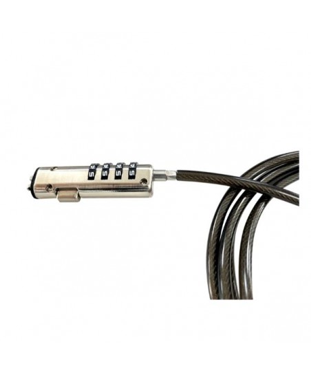 Cable de seguridad Nilox Notebook numerical Cable Lock NXSCN001 - 190 cm