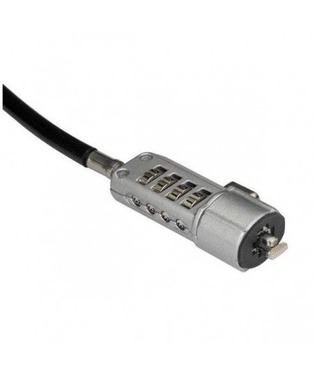 Cable de seguridad StarTech LTLOCK - Candado de combinación - 180 cm