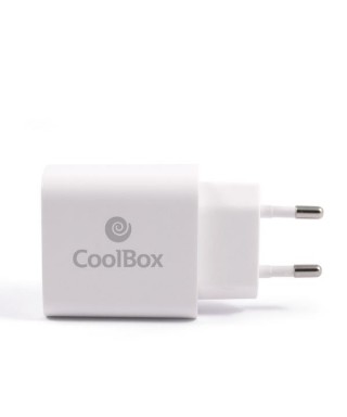 Cargador USB para casa CoolBox COO-CUAC-20P