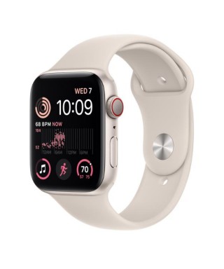 Smartwatch Apple Watch SE Cell 44mm Starlight Alum Case with Starlight Sport - 1,78" - 18h