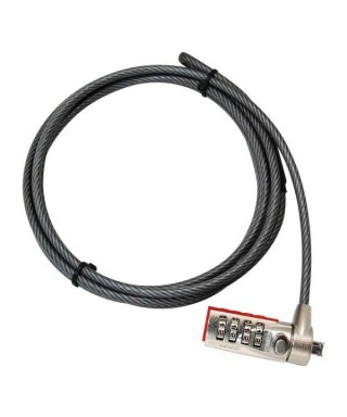 Cable de seguridad Targus PA410E - Candado de combinación - 210cm