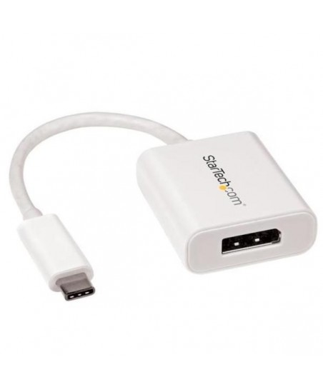 Adaptador Startech CDP2DPW - USB-C a DP Blanco