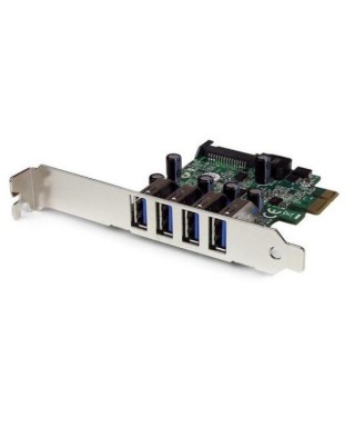 Tarjeta PCI-E StarTech - USB 3.0 4 PUERTOS UASP