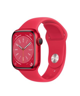 Smartwatch Apple Watch Series 8 Cell 45mm RED Alum Case RED Sport Band de 1,9" - 36h