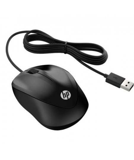Ratón con cable USB HP 1000