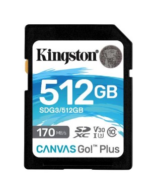 Tarjeta De Memoria Kingston SDG3/512GB - SDXC/SDHC - 512GB